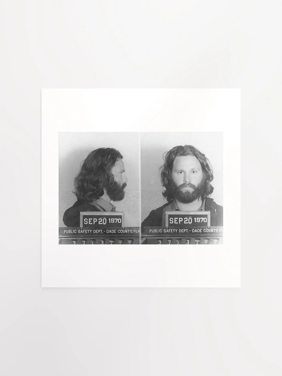 Jim Morrison Mugshot (1970) - Print product image (2)