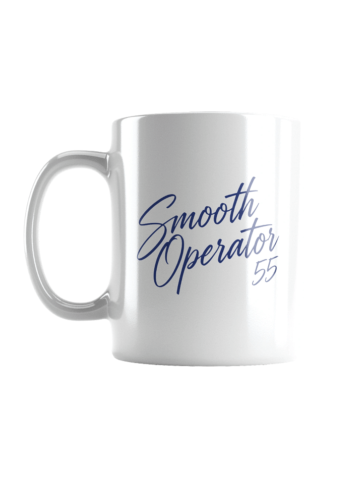 Carlos Sainz Smooth Operator 55 F1 Script Font Mug product image (1)