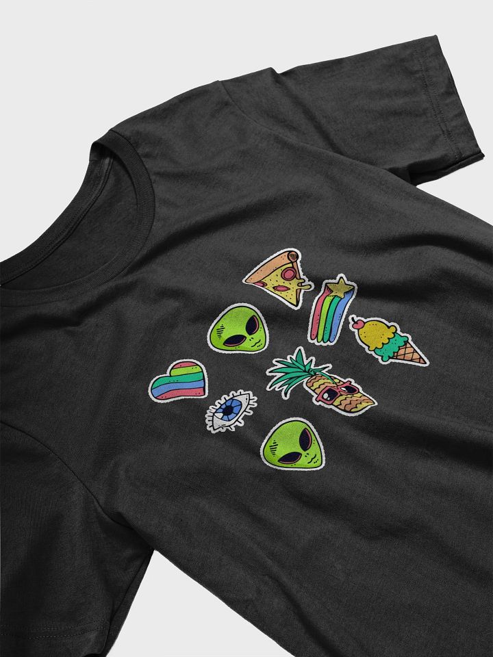 "Martians Take Belfast!" Roswell Aliens Unisex T-Shirt product image (1)