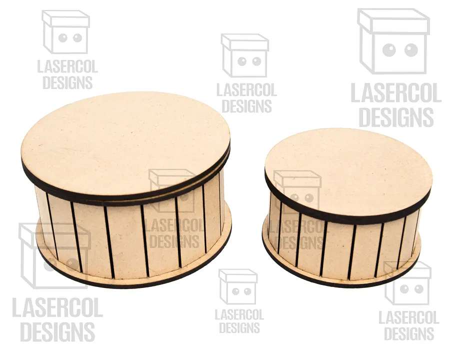 Boxes Set 7 (5 sizes) - Laser Cut Files product image (8)