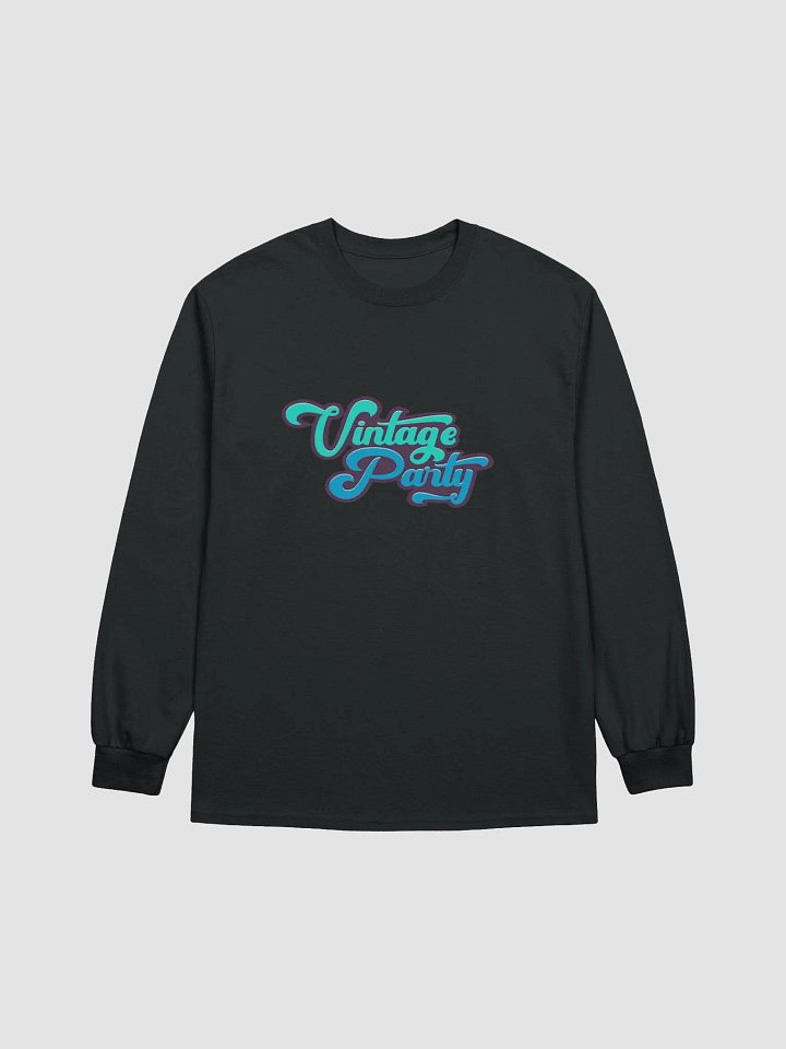 Retro Vintage Party Long Sleeve Tee product image (9)