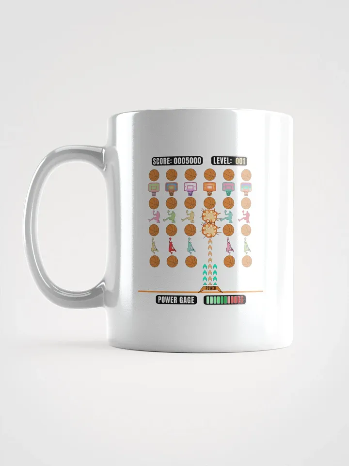 Space Gamer Basketball Hoops Fever Mug product image (1)