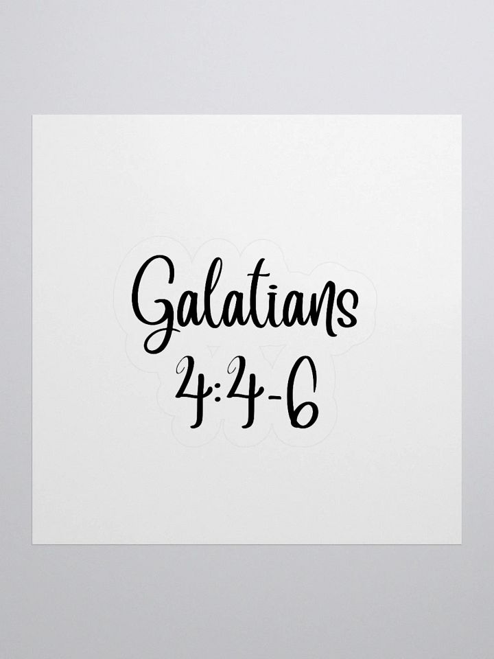 Galatians 4:4-6 product image (2)