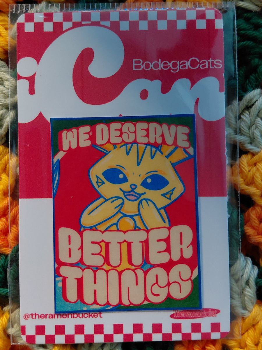 Bodega Cats - iCan - Stickers product image (1)