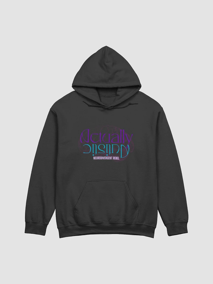 Actually Autistic Brain Classic Unisex Hoodie product image (4)