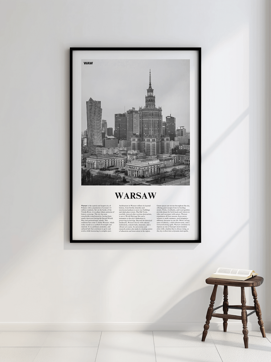 Warsaw 01 Newspaper Poster product image (2)