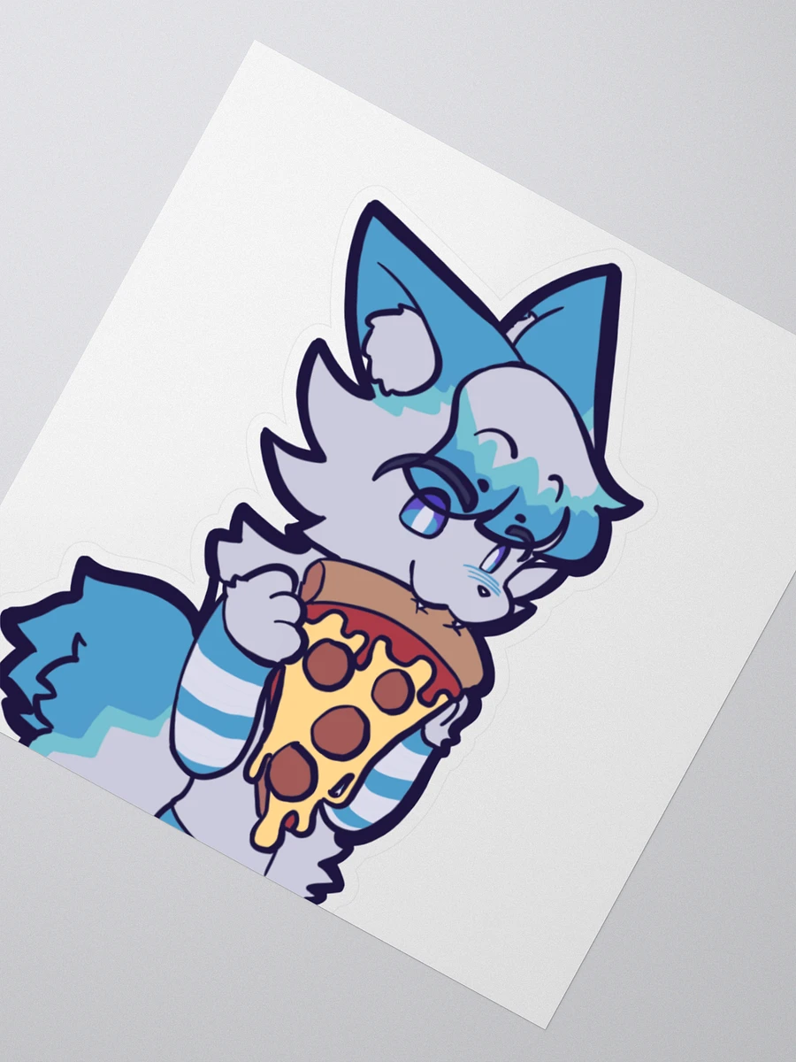 Classic Naidru Pizza Nom Kiss-Cut Stickers product image (5)