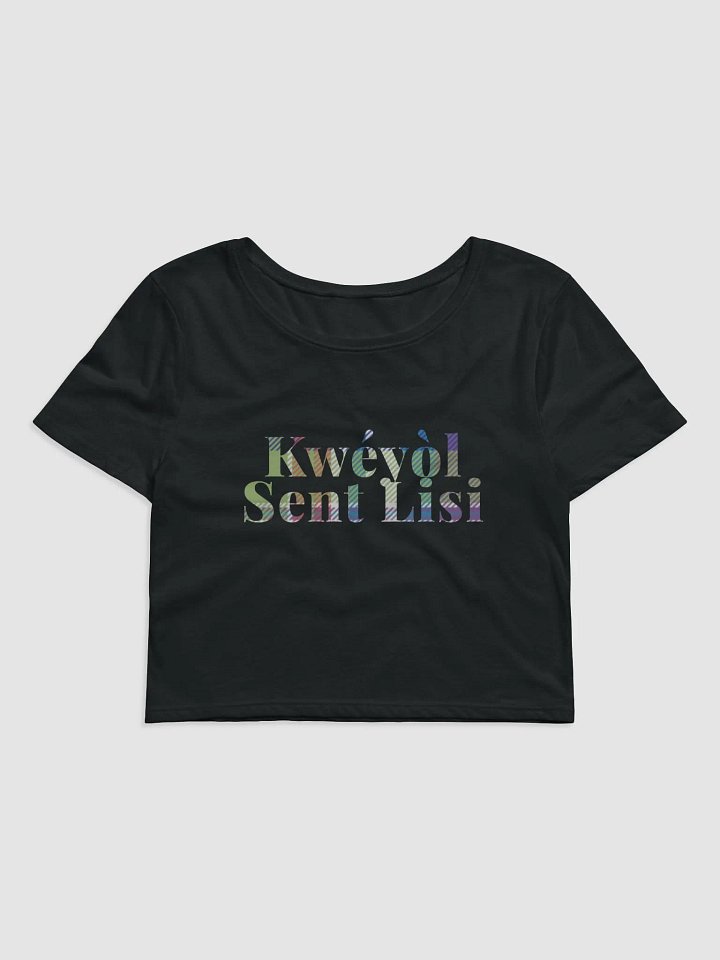 Kwéyòl Sent Lisi Crop Tee product image (1)