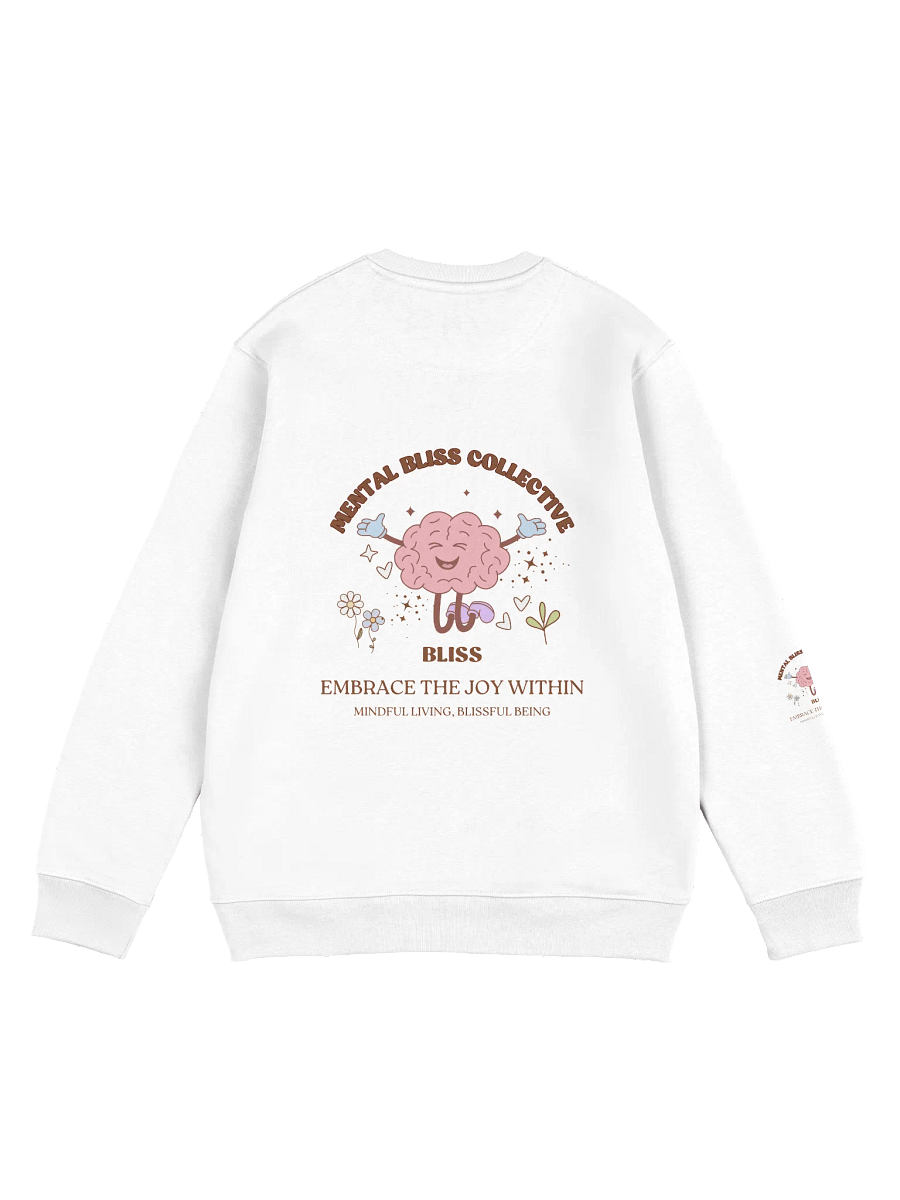 Bliss Embrace the Joy Within Unisex Eco Sweatshirt - Find Your Inner Bliss product image (2)