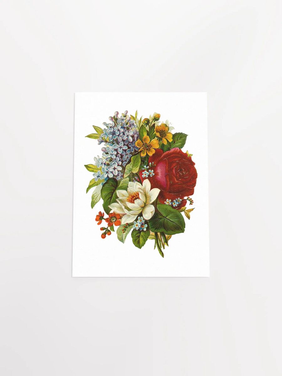Vibrant Floral Cluster Poster Print product image (4)