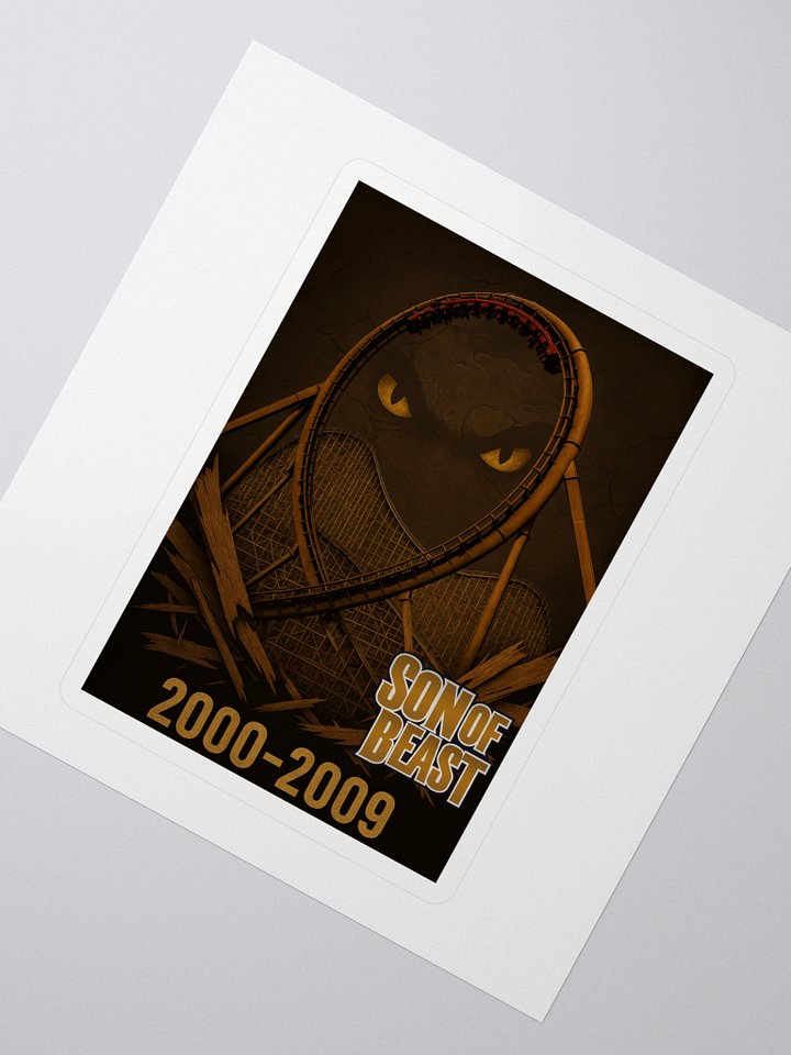 Son of Beast Roller Coaster Loop Sticker product image (2)