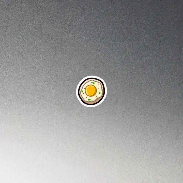 Over Easy Bagel Magnet product image (4)