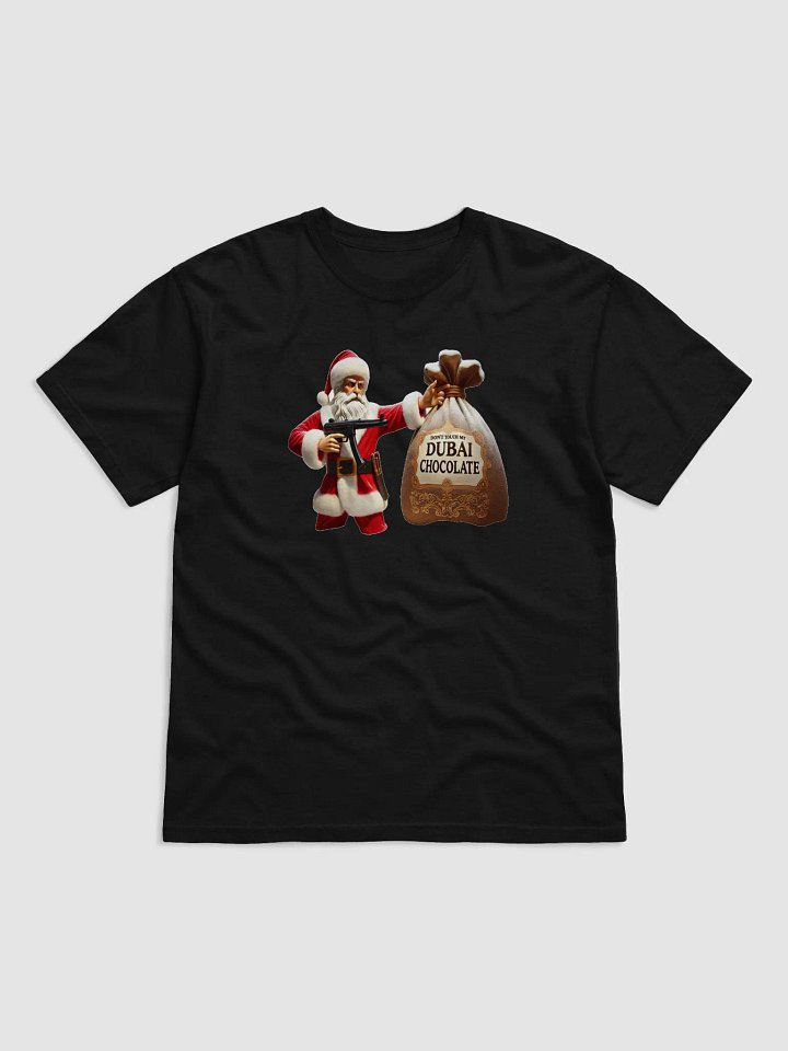 Santa's Dubai Chocolate Defense T-Shirt product image (37)