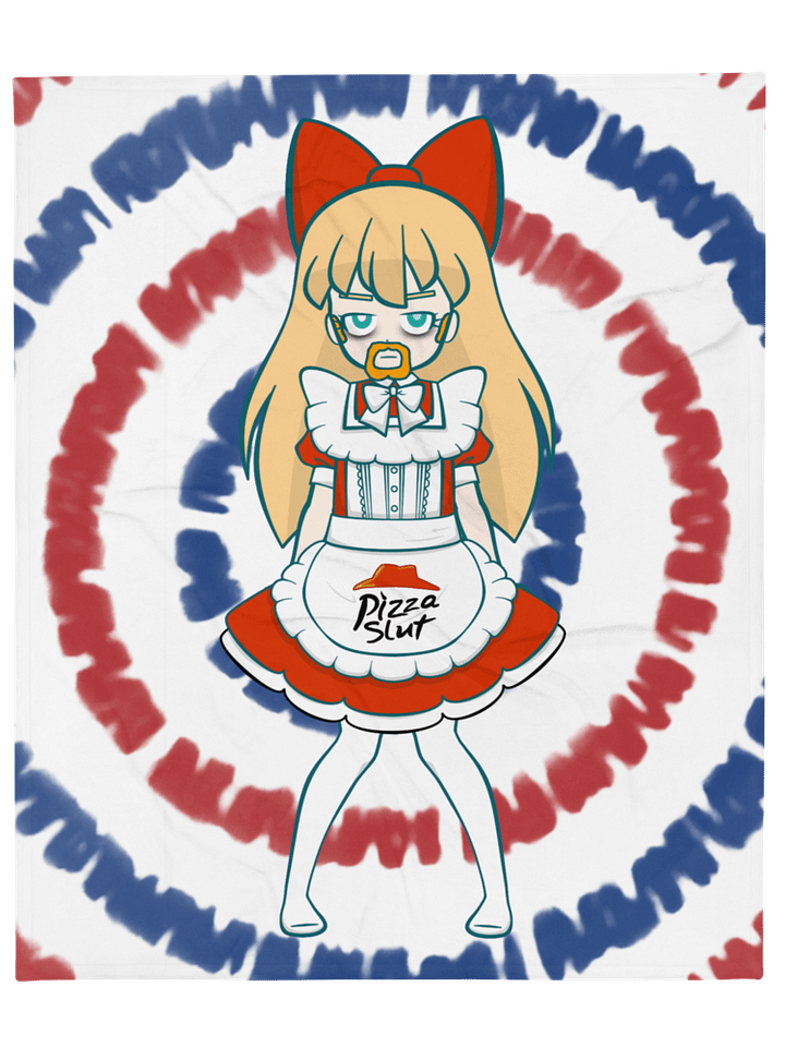 Pizza Slut Throw Blanket product image (1)