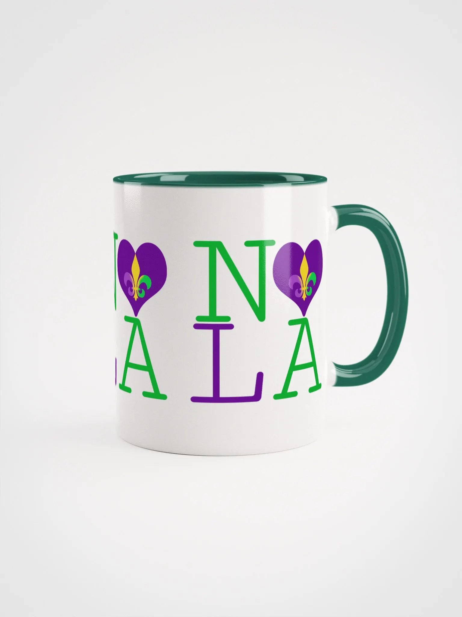 I LOVE NOLA **BIGSHOT COLOR MUG** (MARDI GRAS) product image (51)