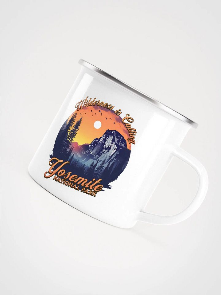 Yosemite National Park, Wilderness is Calling Enamel Mug product image (2)