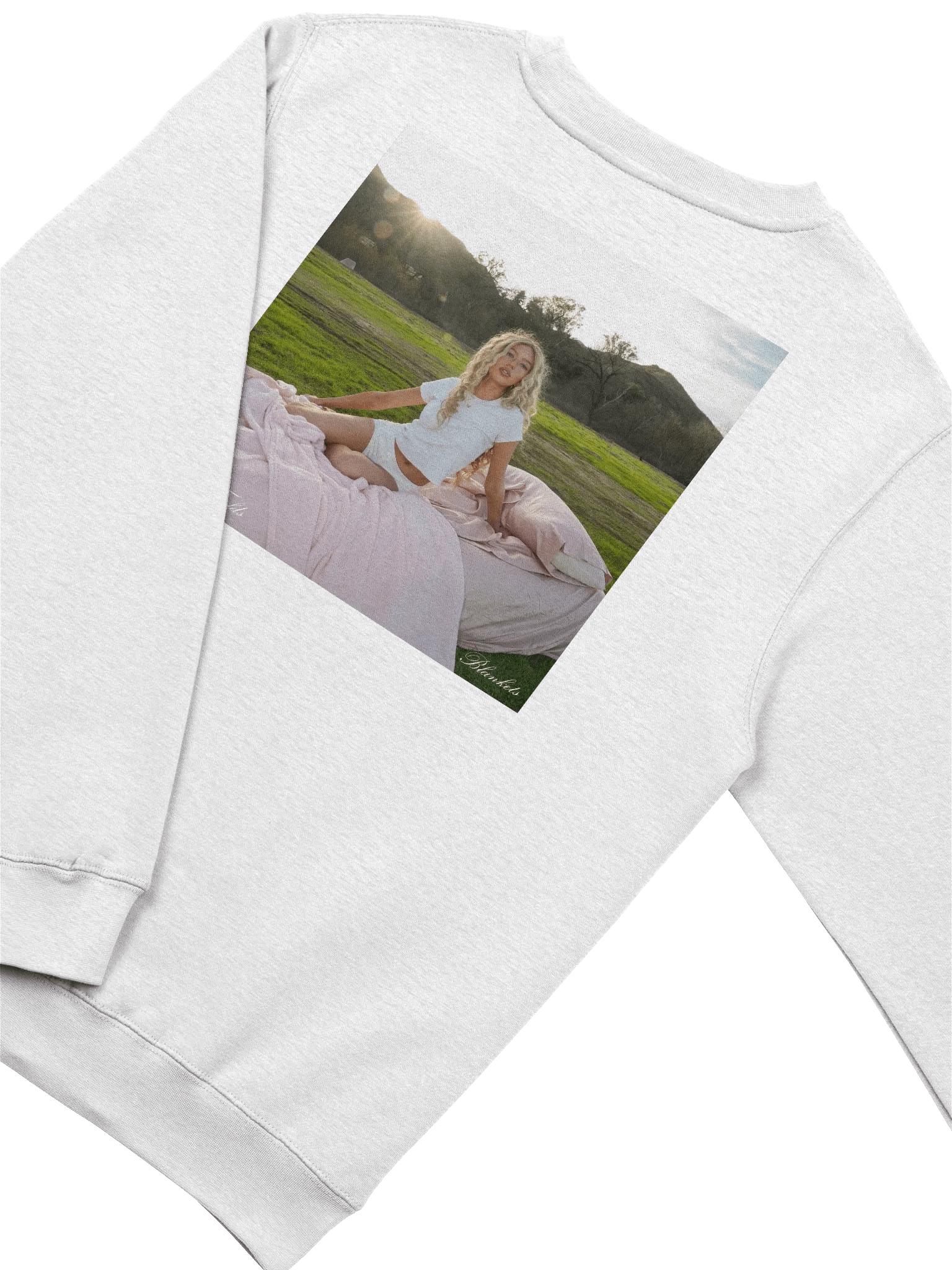 Blankets Oatmeal Heather Crew Neck product image (4)