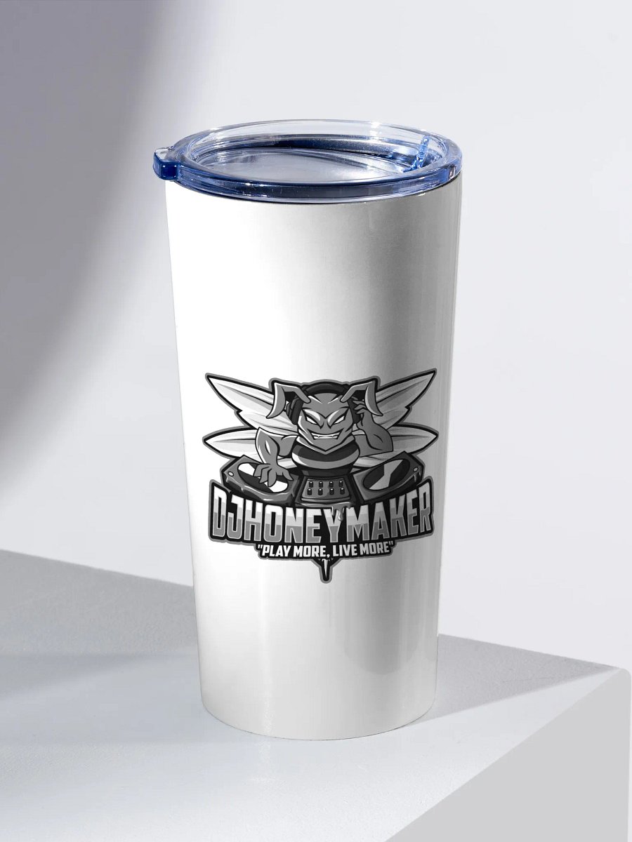 Black & White Logo Stainless Steel Tumbler product image (2)