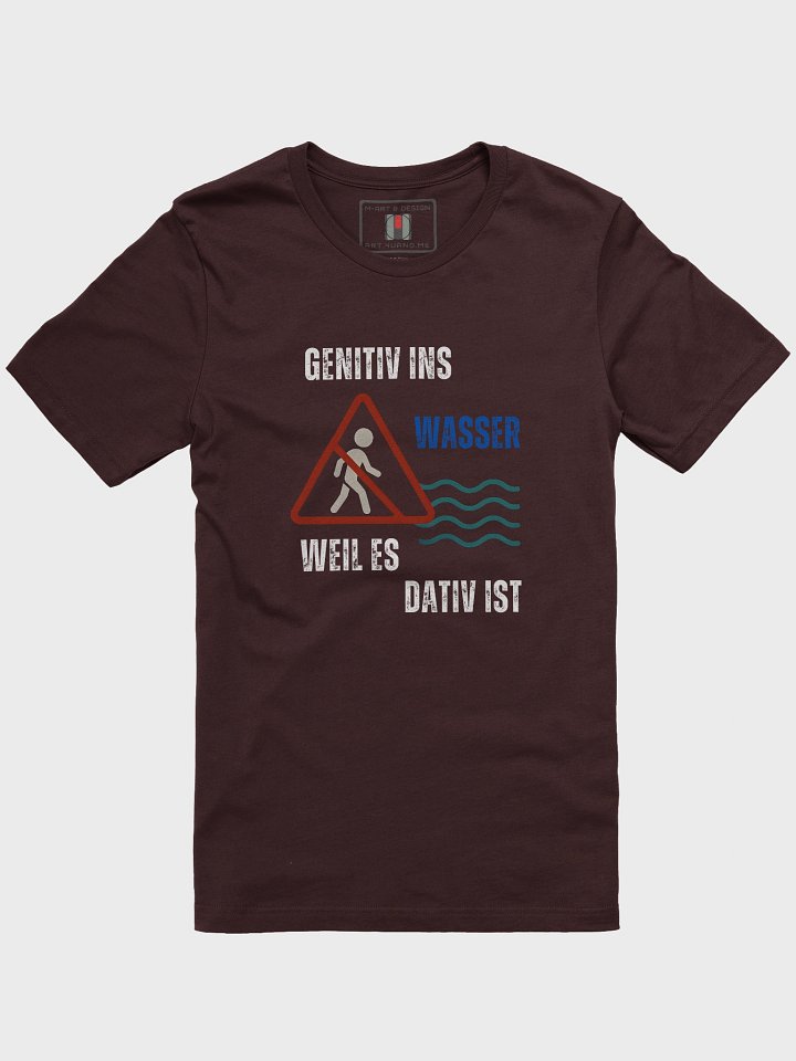Grammar Nerd on Deep Dive – Genitive vs. Dative Edition - German Grammer T-Shirt product image (4)