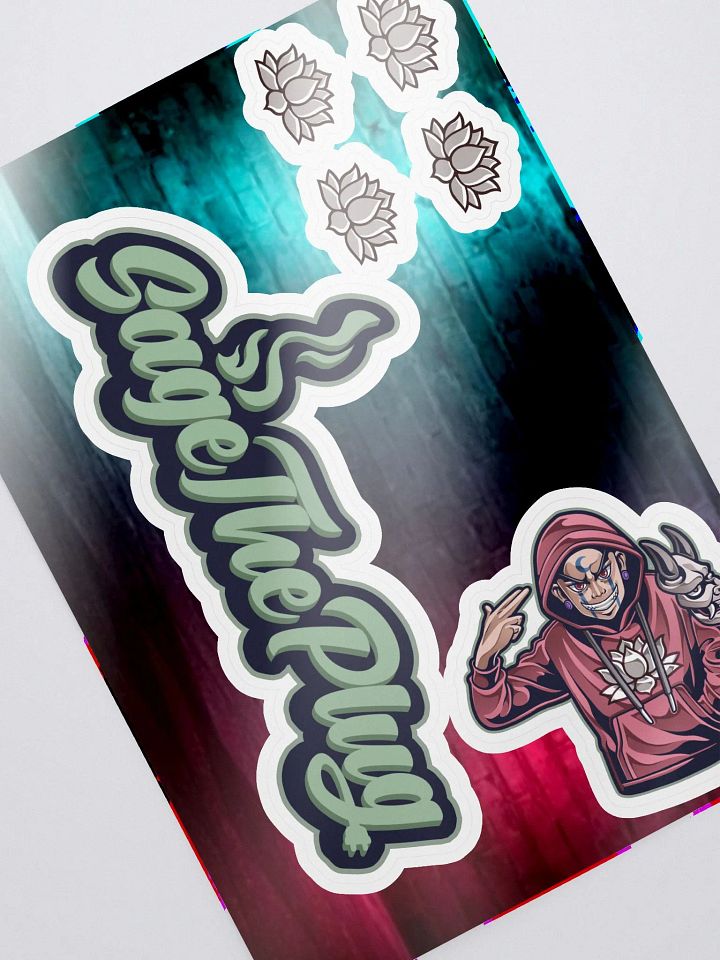 SageThePlug Logo Sticker product image (2)