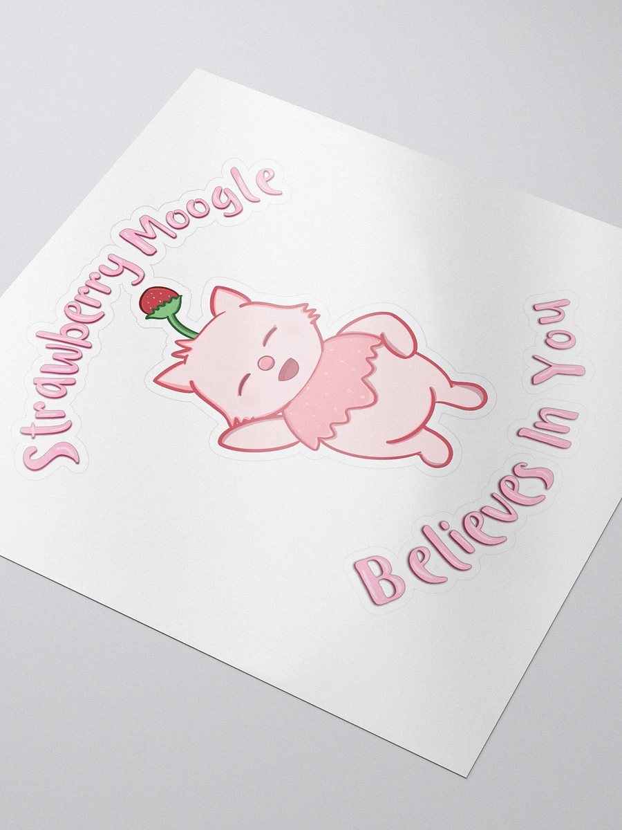 Strawberry Moogle Believes In You stickers product image (3)
