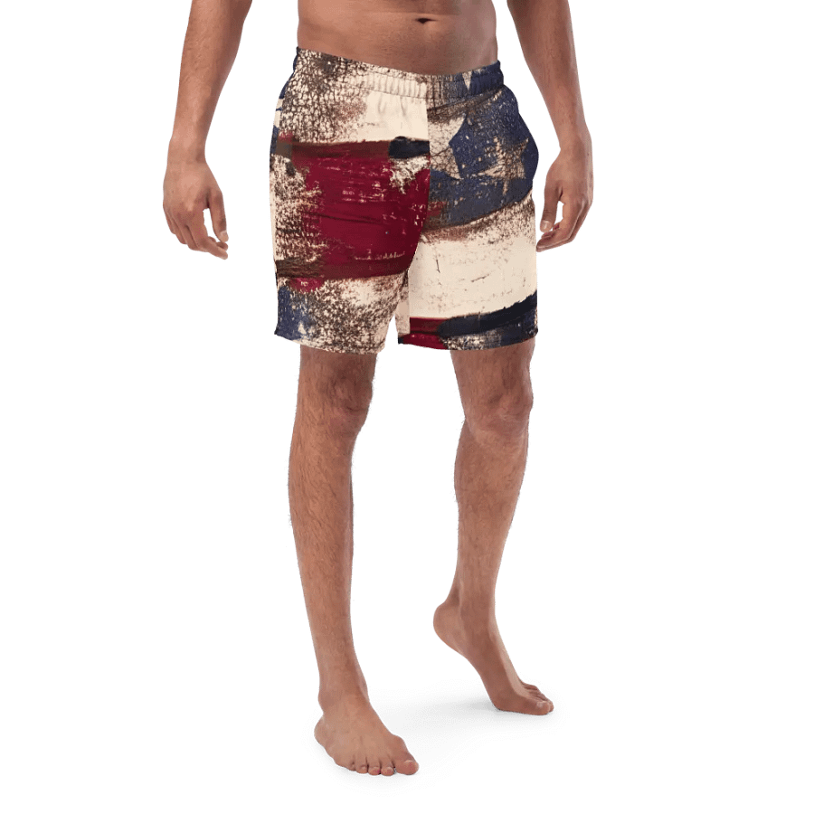 Rustic Flag Swim Shorts product image (4)