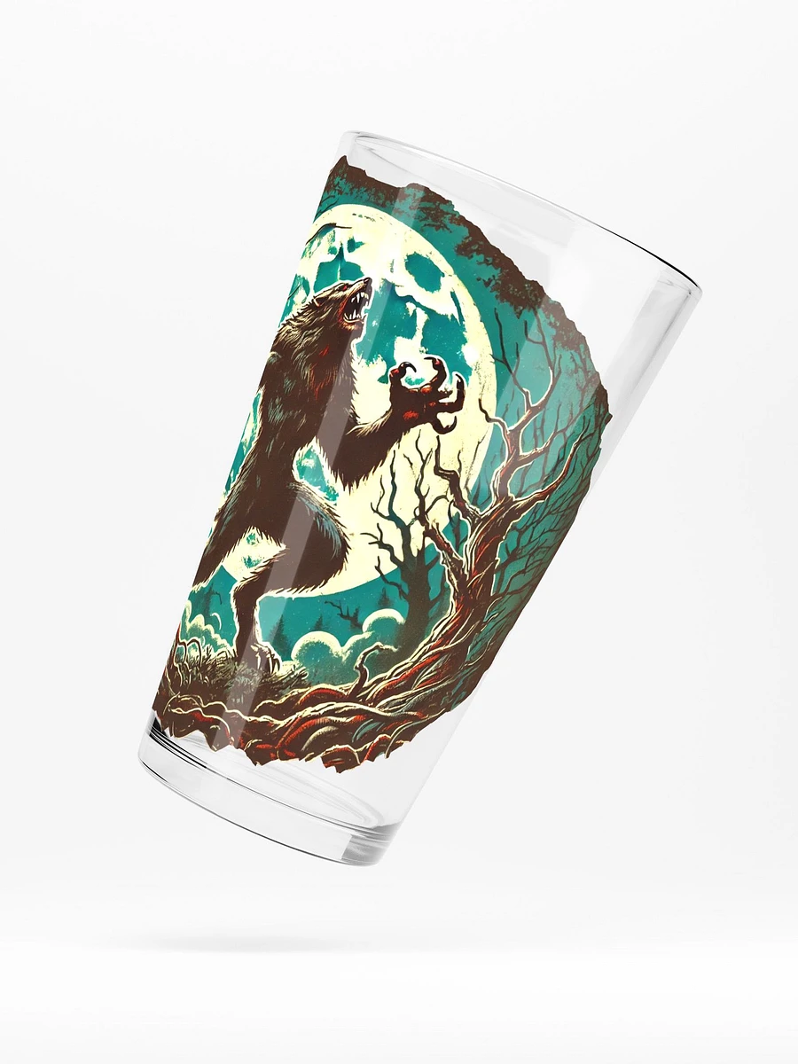 Werewolf Under a Full Moon 16 oz Glass product image (5)