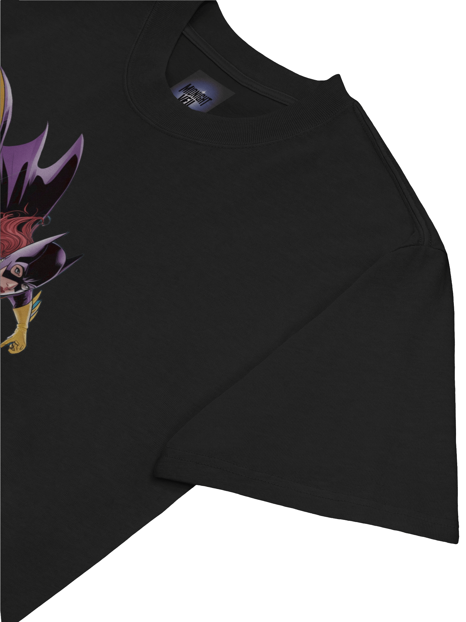 Batgirl Dynamic Dive Oversized Faded T-Shirt product image (7)