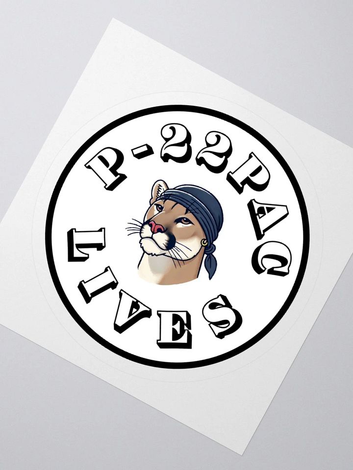 P-22Pac Lives Sticker product image (4)