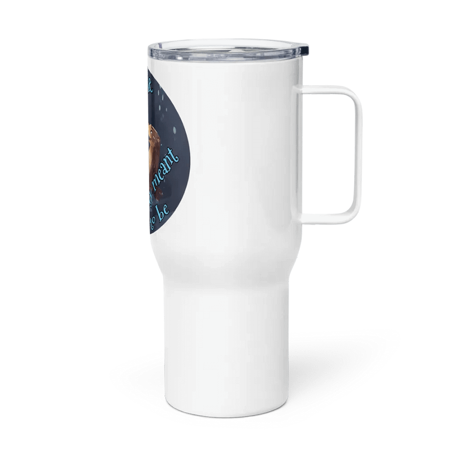 Otterly Meant to Be Travel Mug with Handle product image (3)