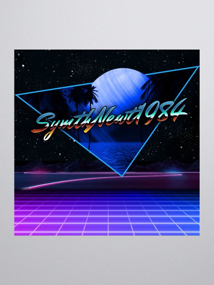 SynthNewt Galaxy Sticker product image (1)