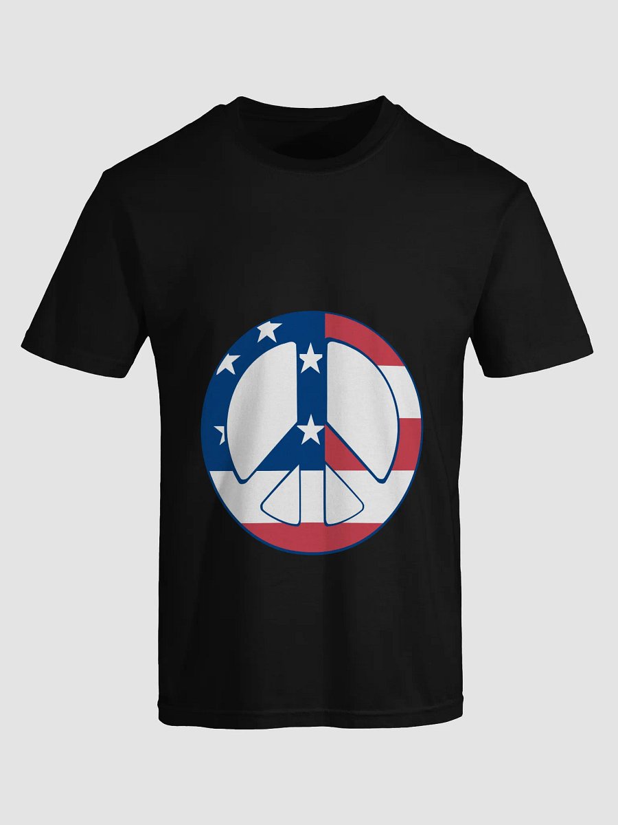 Mens Peace T-Shirt Black product image (1)