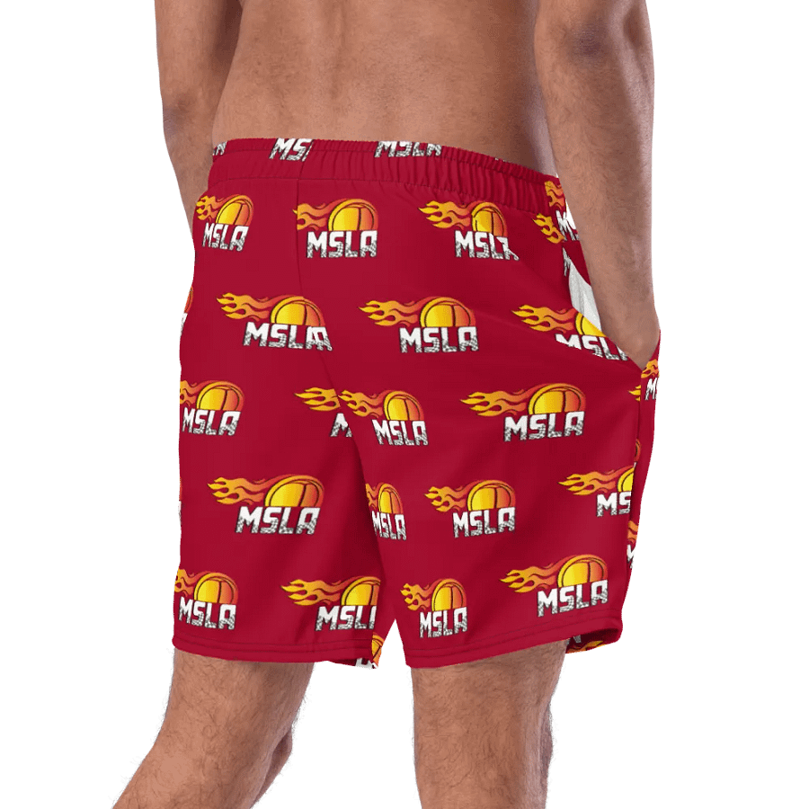 MSLA Red Swim Trunks product image (3)