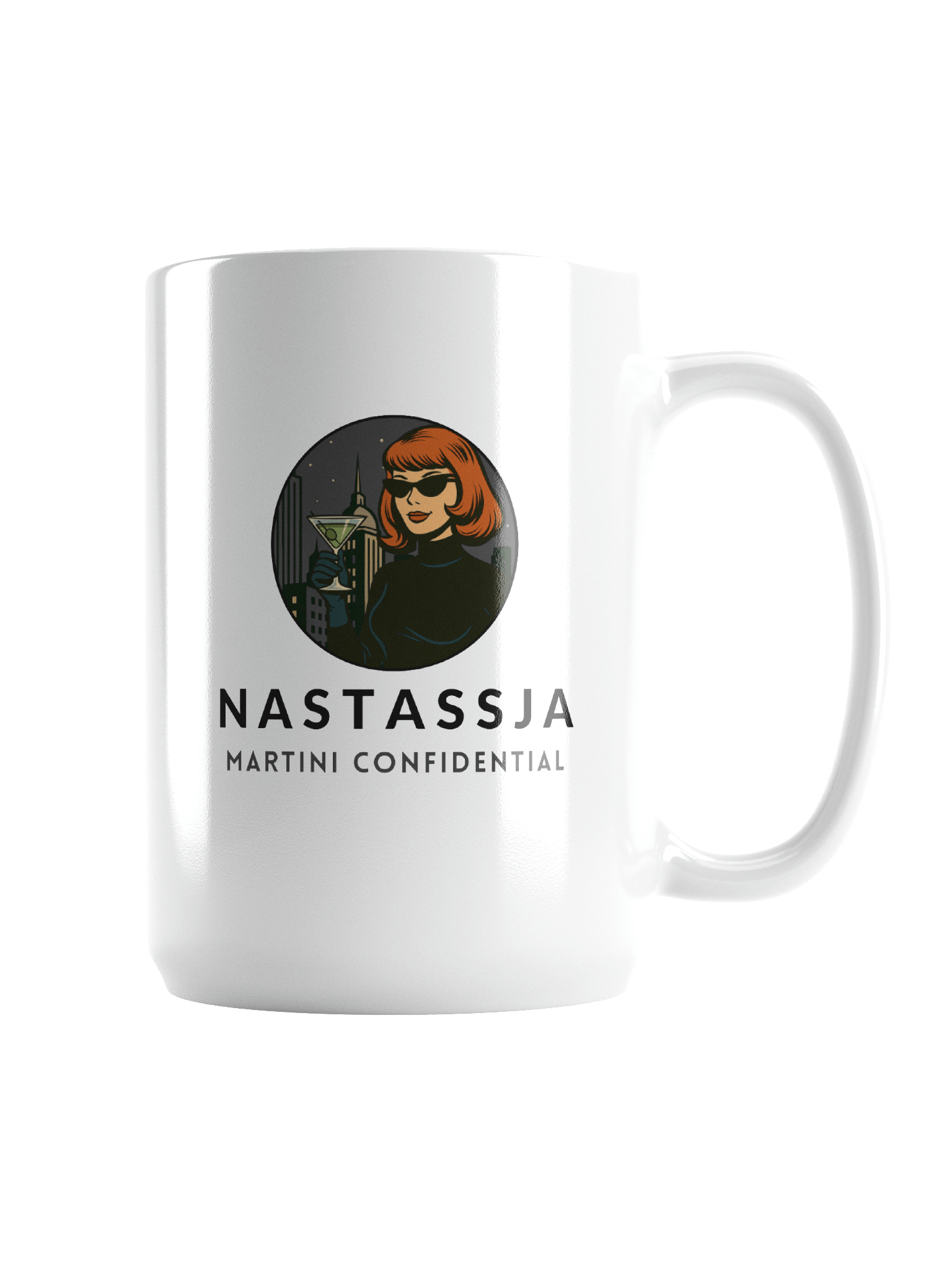 ☕ Nastassja “Martini Confidential” Mug product image (3)