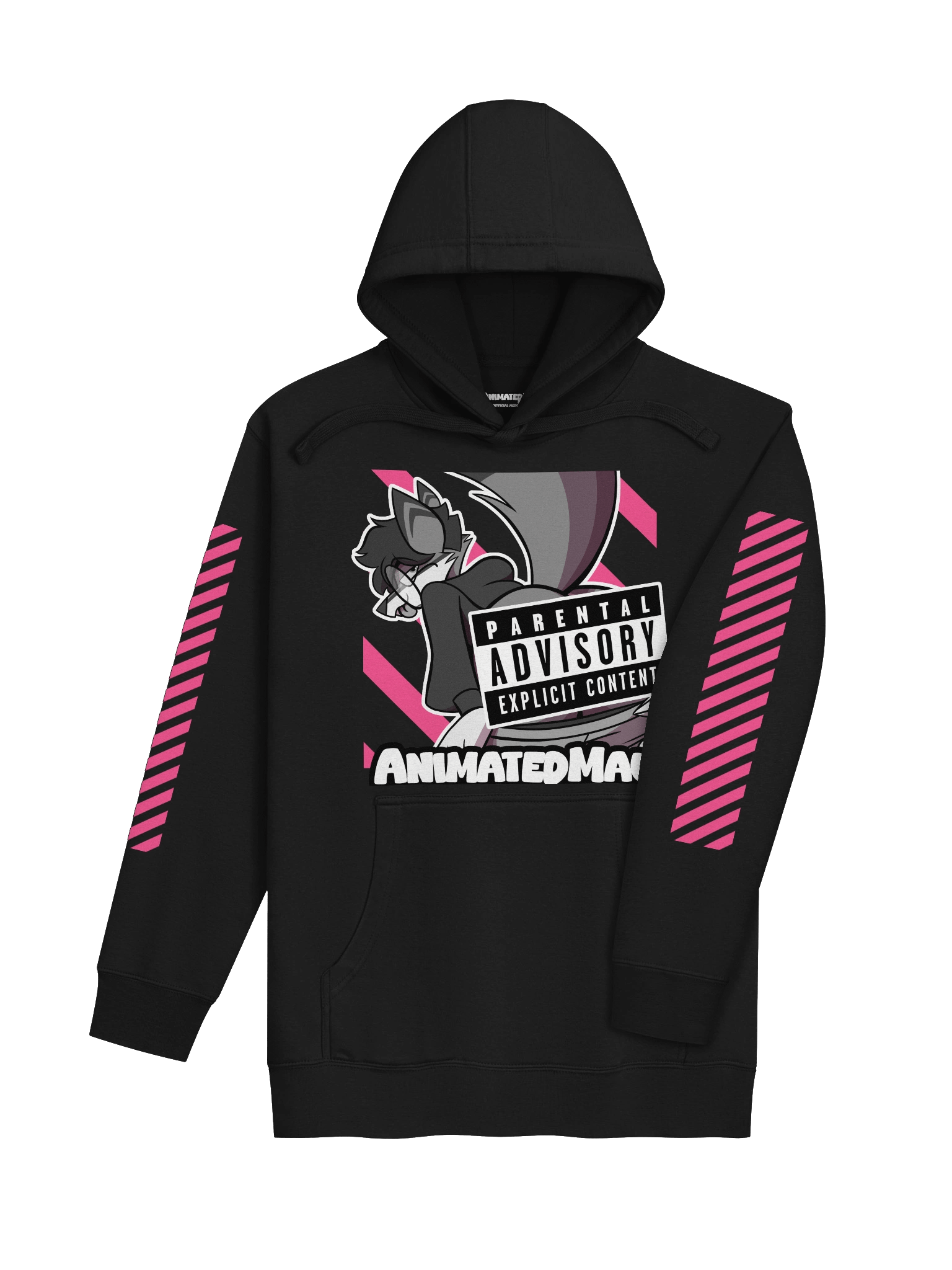 Parental Advisory Hoodie 🐺🚫 product image (4)
