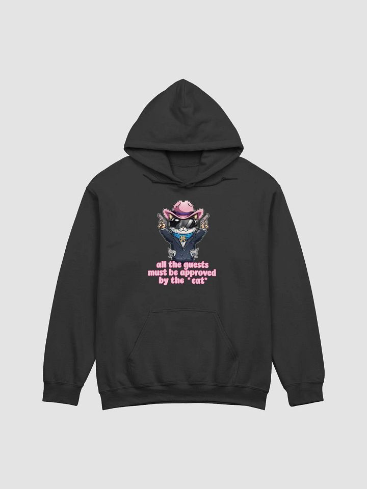 approved by the cat hoodie product image (1)