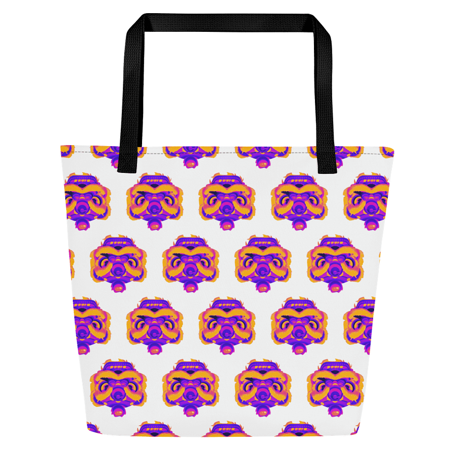 Dragon Head Mask Vivid Tote Bag product image (3)