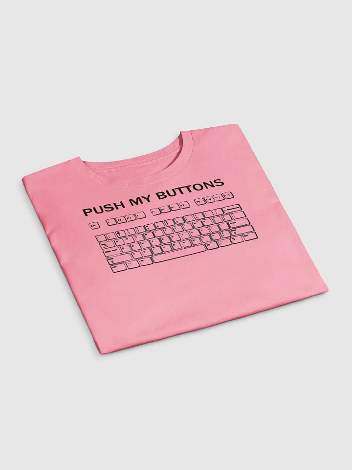 Pink Crop Top with Keyboard Design product image (2)