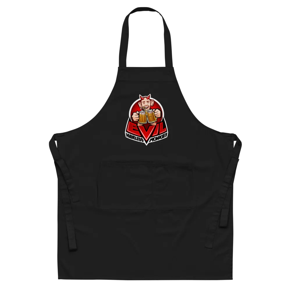 Evil Hairless Monkey Apron product image (5)