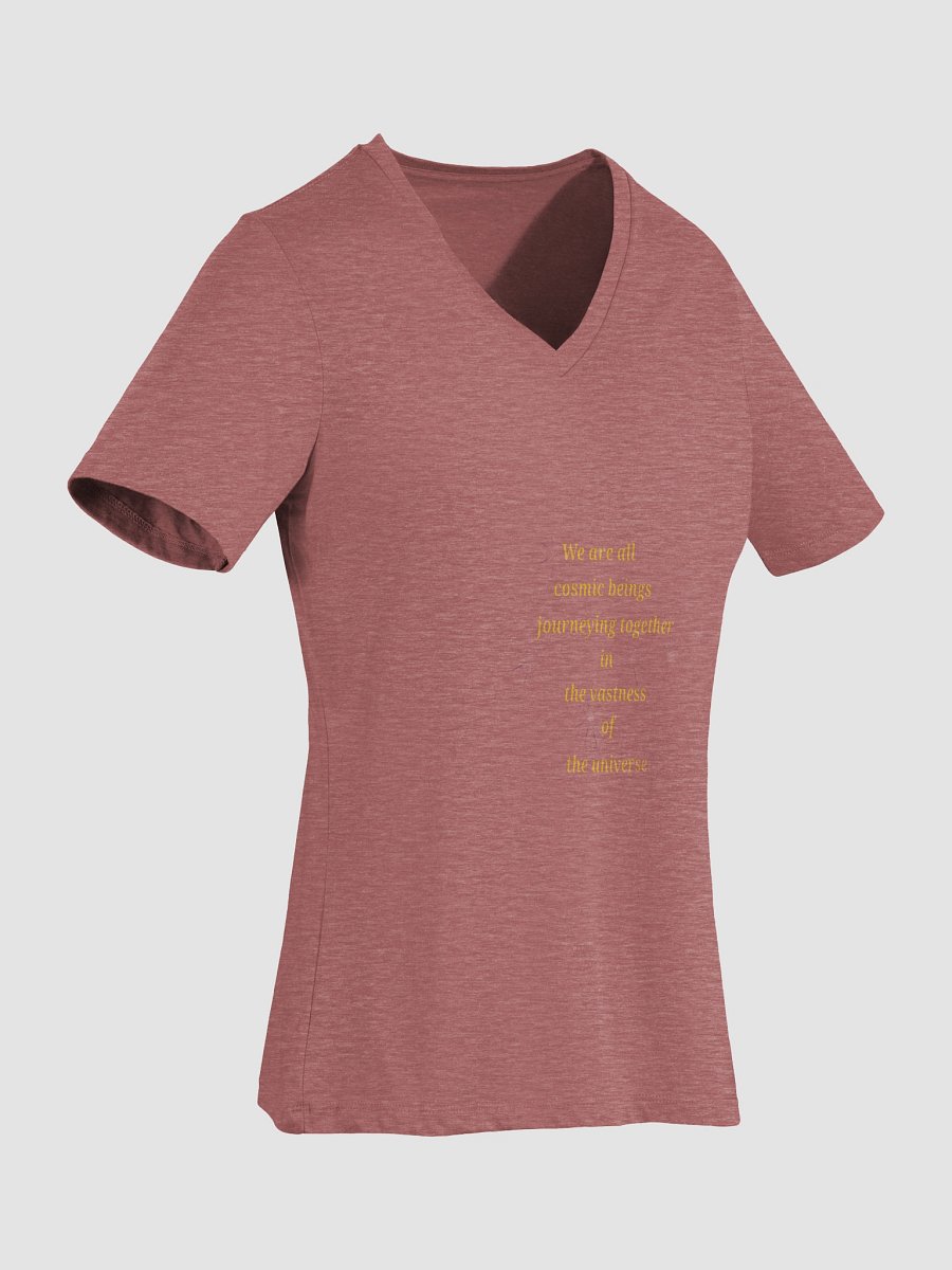 Cosmic Journey Relaxed V-Neck Tee product image (4)