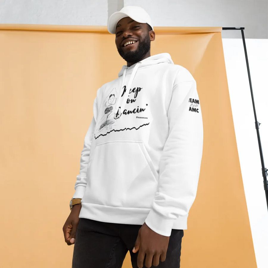 Keep Dancin' - White PULLOVER Hoodie product image (4)