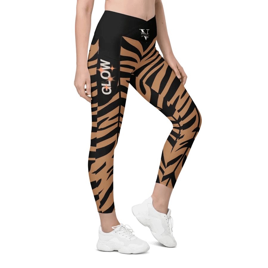 Vivencia Active Safari Stride Crossover Leggings product image (6)