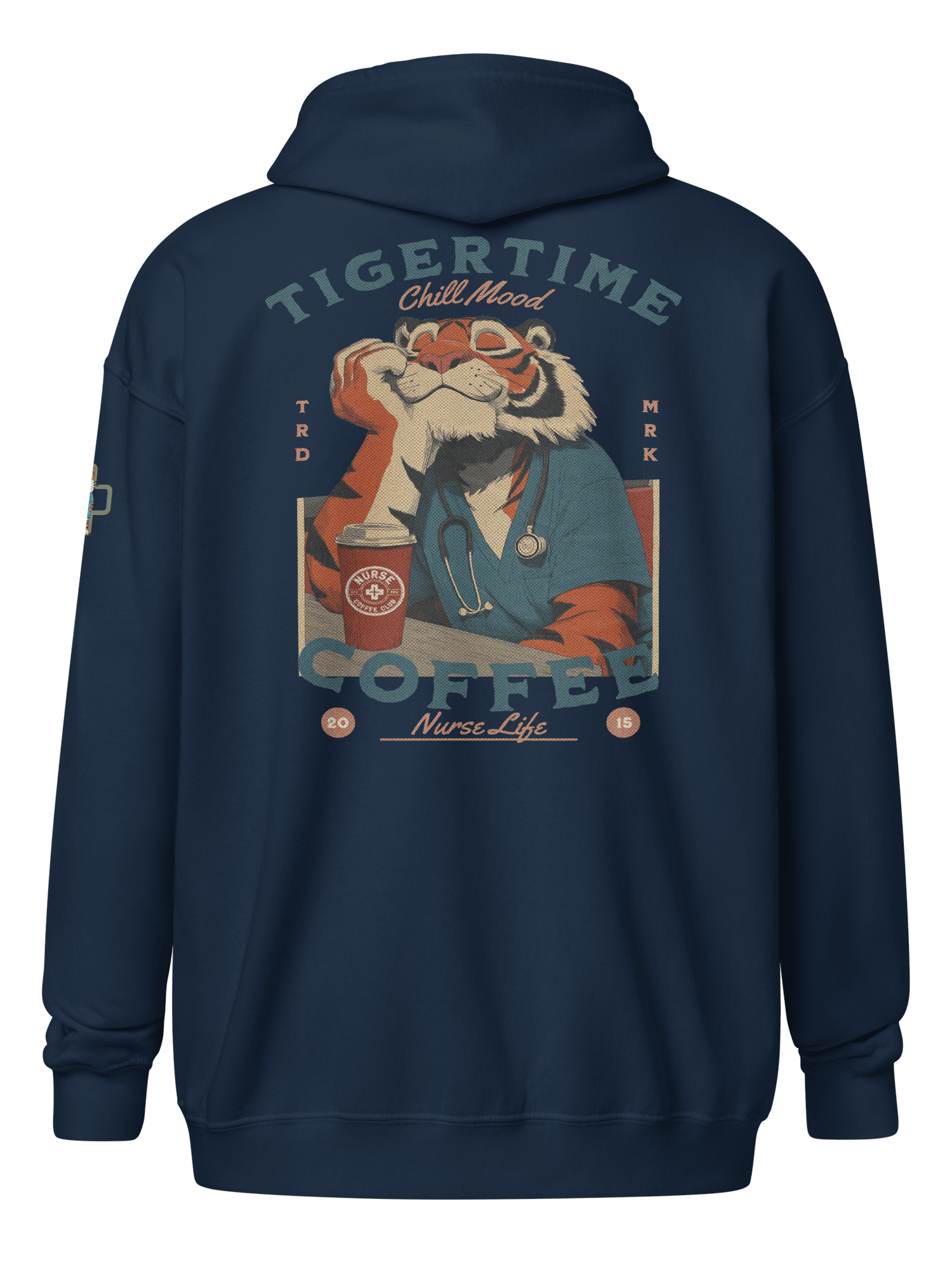 TIGERTIME Zip Up Hoodie product image (5)