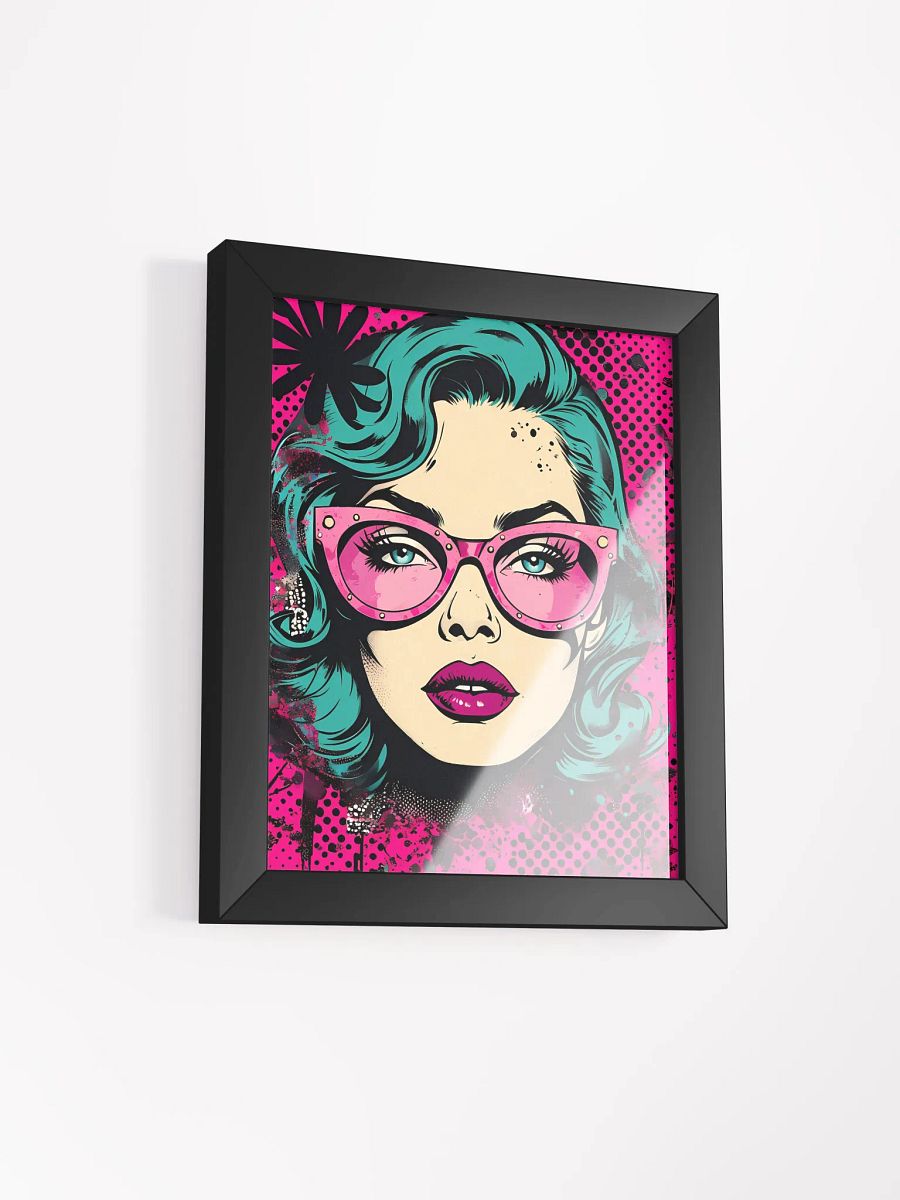 Turquoise Dream Pop Art Poster product image (3)
