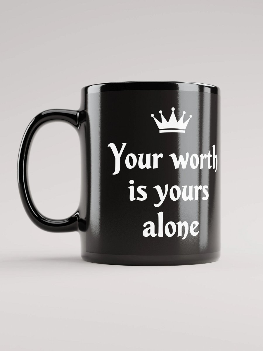Unlock Your Power with Beyoncé’s Wisdom: Your Worth Is Yours Alone – Inspirational Mug Every True BeyHive Member Needs! product image (11)