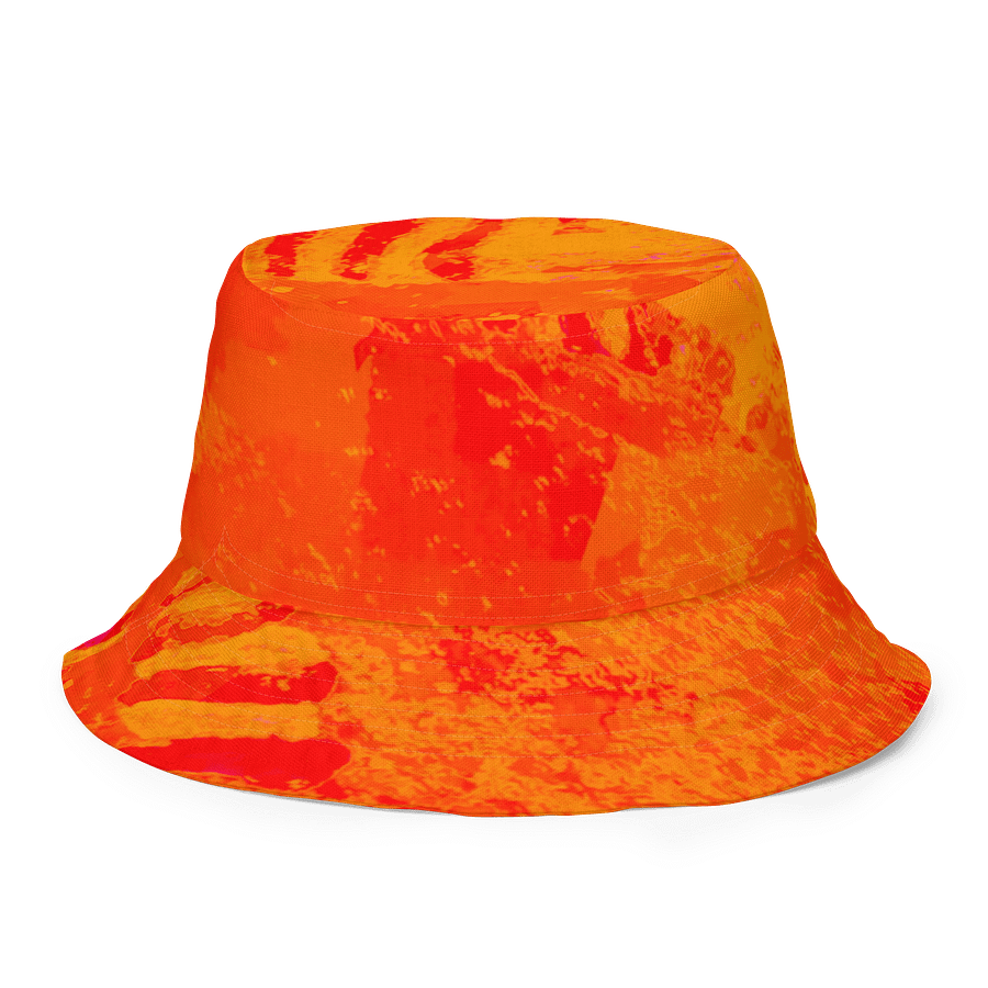 Swirling Sunset Reversible Bucket Hat product image (7)