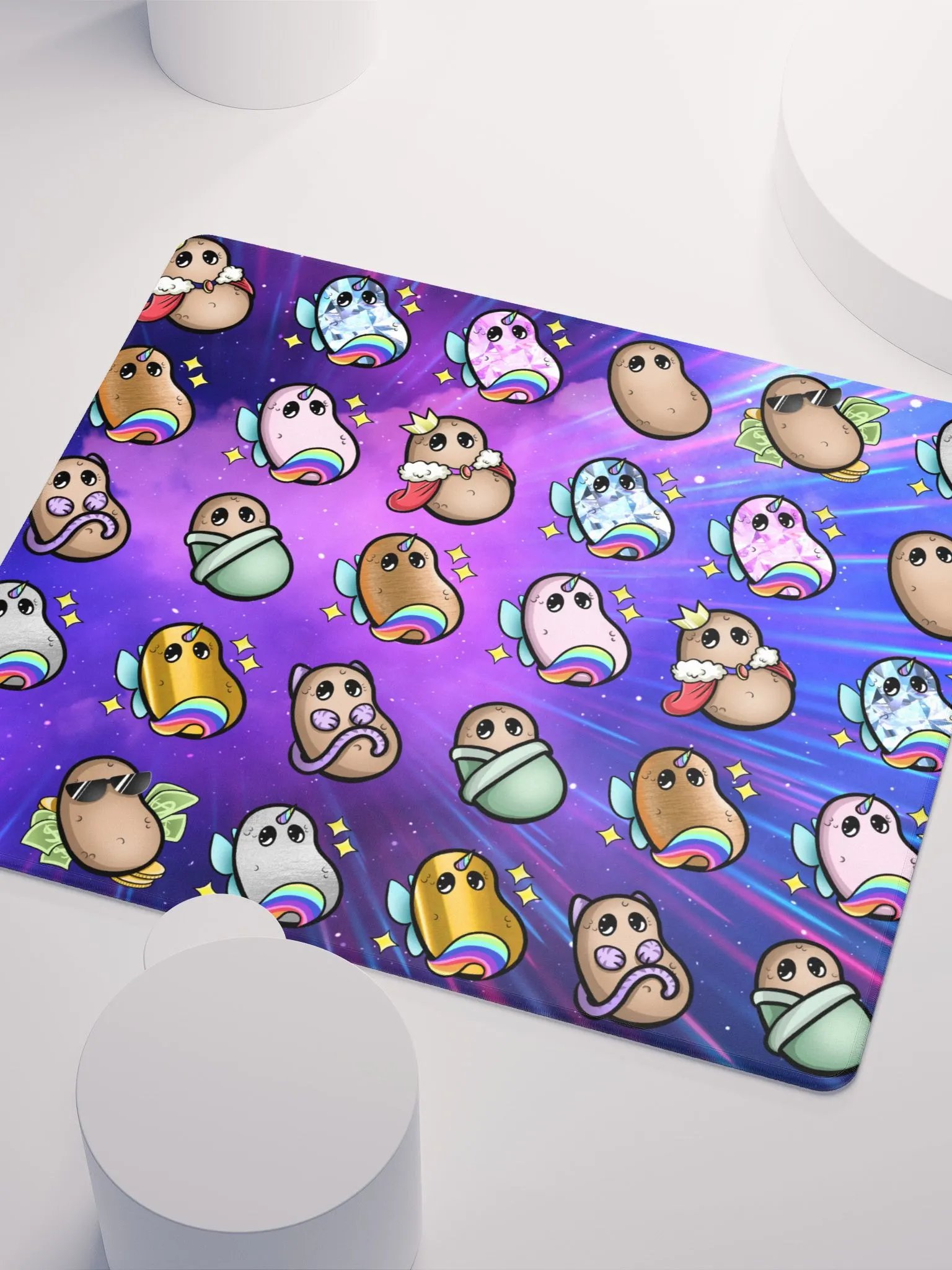 ''Patates intergalactiques'' Tapis de souris de jeu product image (3)