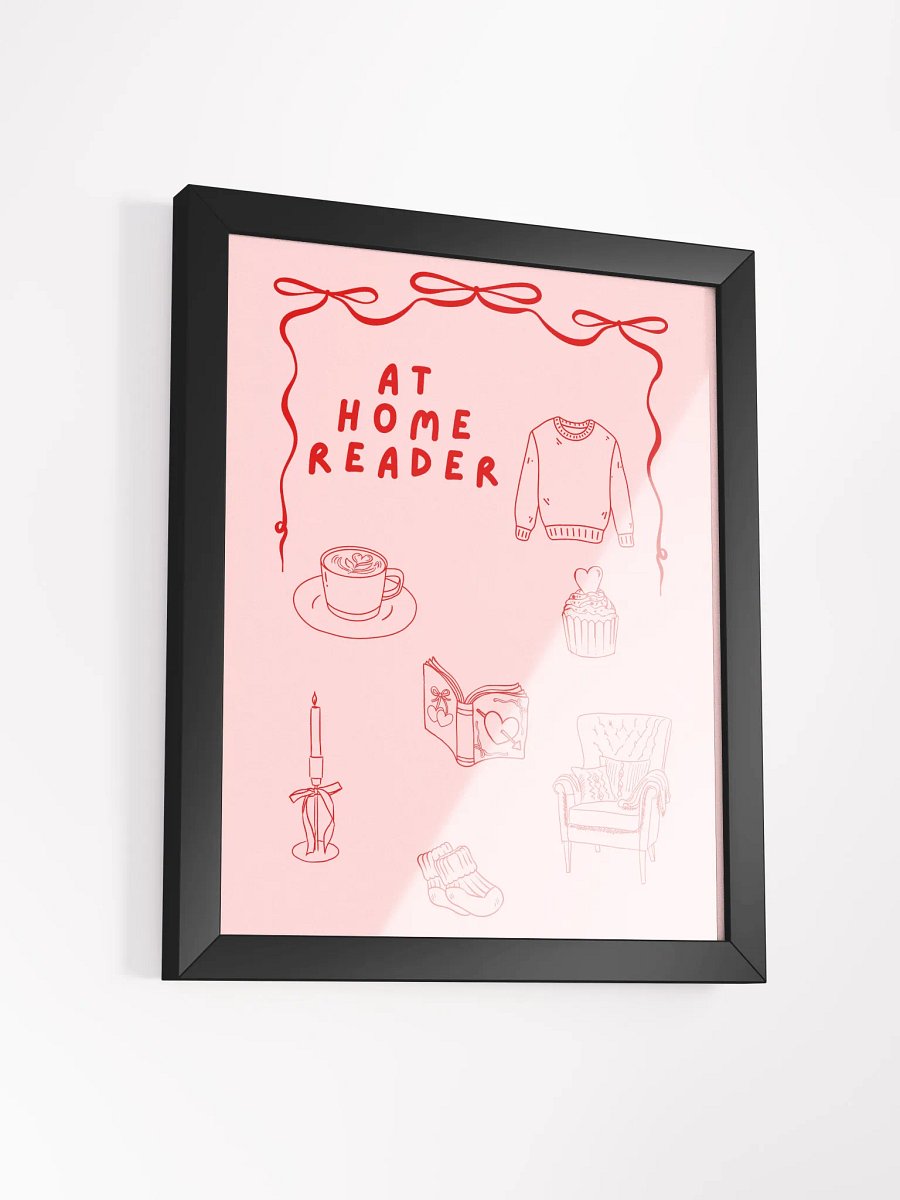 At Home Reader Framed Poster product image (3)