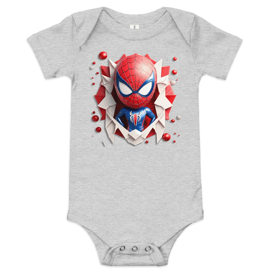 Kids Spiderman Baby Short Sleeve One Piece product image (4)