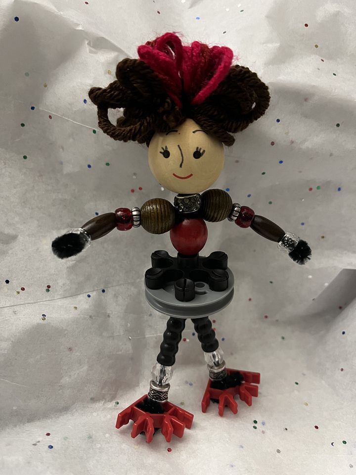 Red ~ Baby Steampunk Girl product image (1)